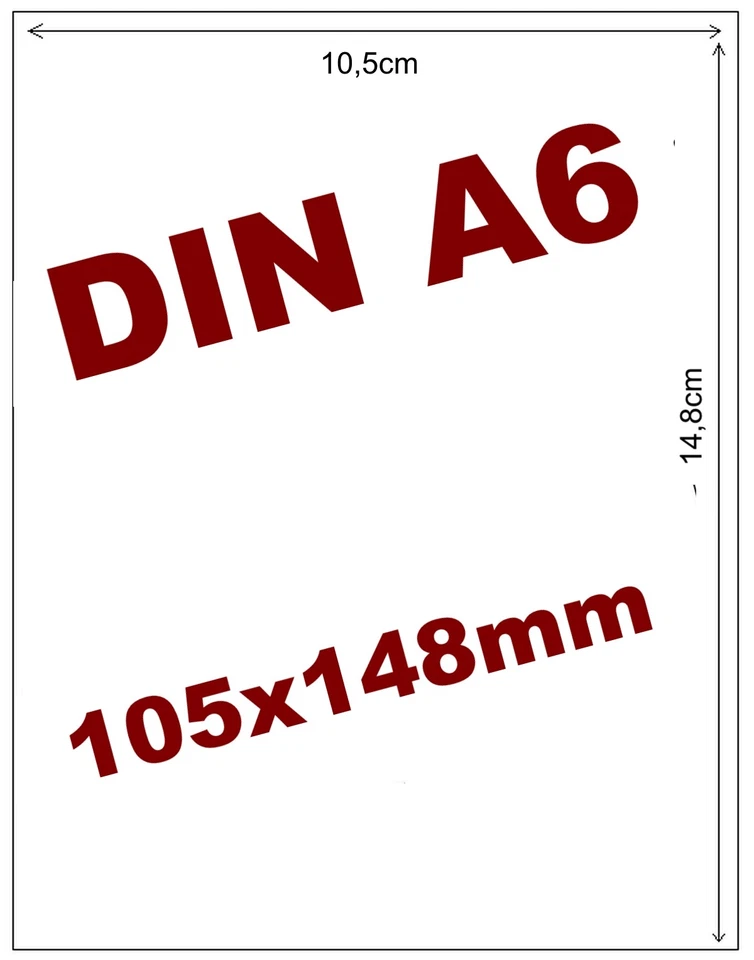2000 DIN A6 Etiketten anstelle DHL 910-300-700 (kein A5!) SPAREN SIE Kosten