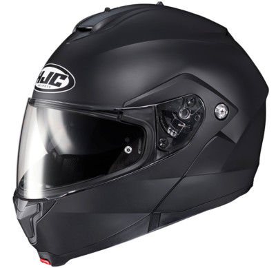 New HJC C91 Flip Up Motorcycle Helmet, Matte Black, Street Bike, Modular Helmets