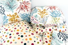Outdoor Tablecloth Oilcloth Wipeable, Seat Pad, Scatter Cushion Seaweed/Spot