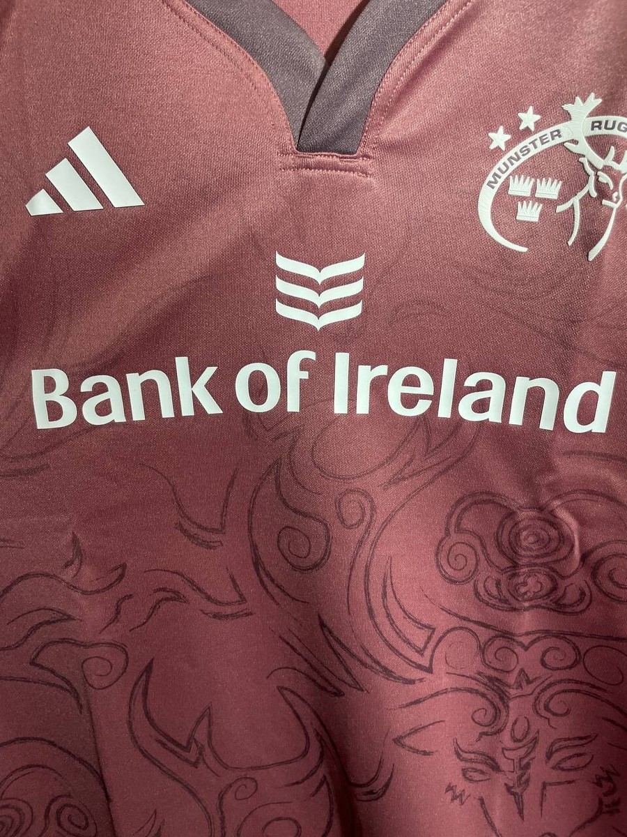 Munster Celtic League Jersey Europian Edition 2024 Adidas Shirt