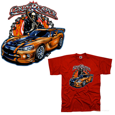 Auto T-Shirt Tuning Garage Tuner Speedshop custom car *0187 rot