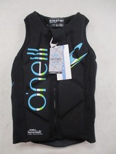 O'NEILL WOMEN'S SLASHER COMPETITION SKI VEST 2022 SIZE 4 BLACK 4531 A00 4 BOAT
