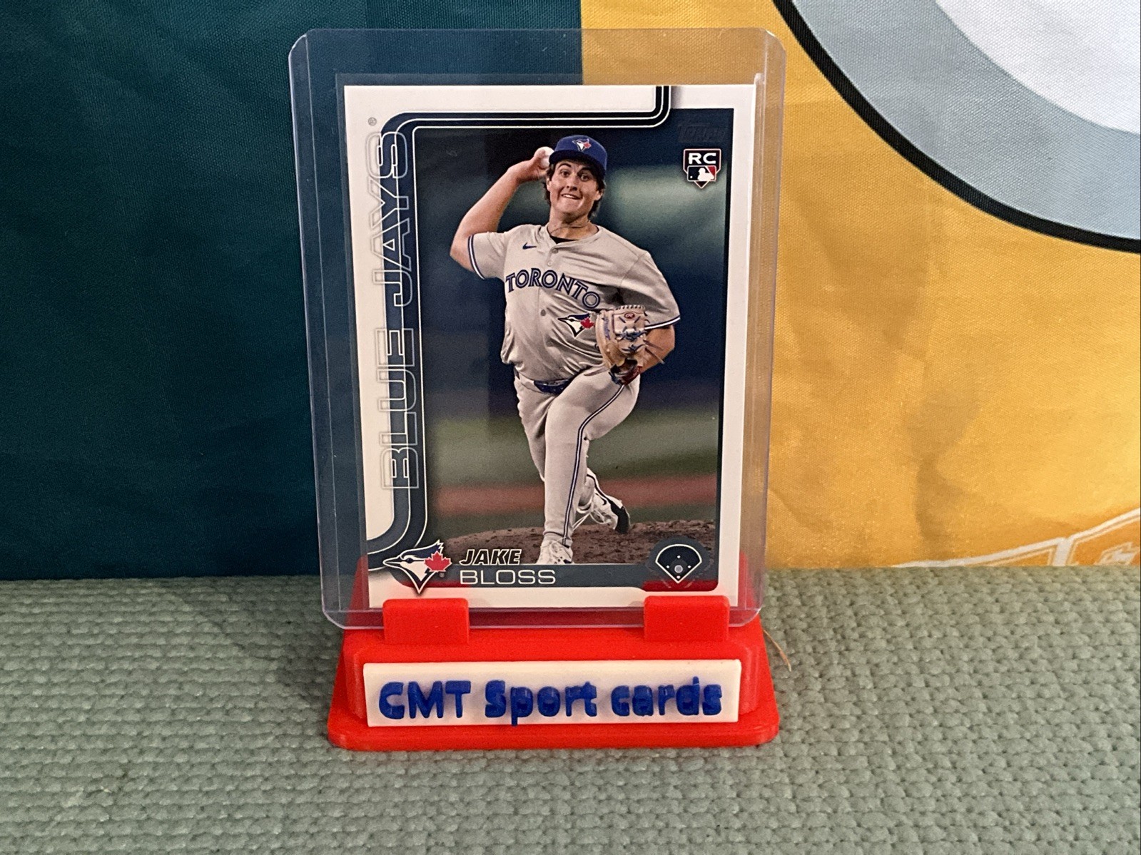 Jake Bloss 2025 Topps #63 Rookie Card Toronto Blue Jays Baseball RC