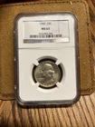 1940 25c Ms63 Washington Quarter