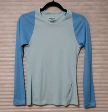 Patagoina Y2K Baselayer Shirt Women XS Blue L...