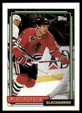 1992-93 Topps Mike Hudson Chicago Blackhawks #172