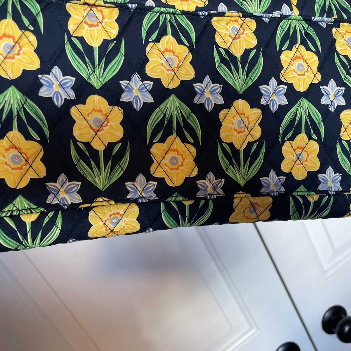 NWT VERA BRADLEY Original Zip Tote, Daffodils, $100 | eBay