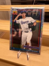 2026 Topps Series 1 - 1991 Topps Chrome Silver Pack Mojo Corey Seager #91C-58