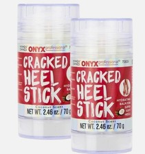 Onyx Professional Cracked Heel Repair Balm Stick 2 Pack Dry Cracked Feet Trea...