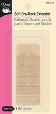 Dritz - 56612-25 - 1 1/4" Soft Bra-Back Extender - Beige