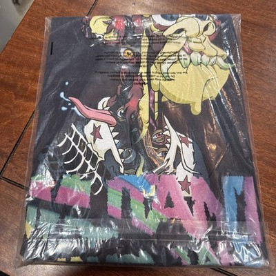 Diamond Supply Co. x Mutant Ape Trippy T Shirt Size XL A22DMPA103 Navy Tee JB