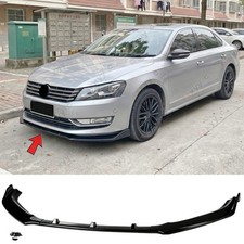 Front Bumper Gloss Black Lip Splitter Fit For Vw Passat 2012 2013 2014 2015 B7 Front Bumper Gloss Black Lip Splitter Fit For Vw Passat 2012 2013 2014 2015 B7