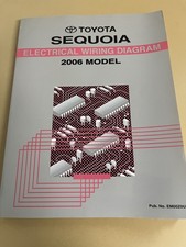 2006 Toyota Sequoia Electrical Wiring Diagram Service Manual