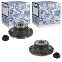 2X Vaico RADLAGER-SATZ Hinten Passend FüR Renault Megane ScÉNic | V42-0064