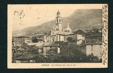 Cartolina Edolo - La Chiesa a Heidelberg 1919