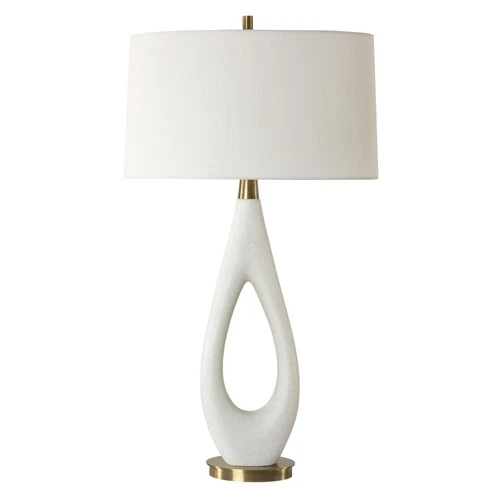 Uttermost 30387 Promenade 34" Tall Buffet Table Lamp - White - Picture 3 of 6