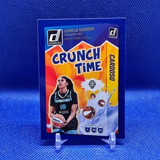 2025 WNBA Donruss Kamilla Cardoso Crunch Time Press Proof Blue #10
