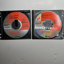 Microsoft SQL Server 2000 SP3a  SQL Server 2005 SP2 x64 Genuine DVD Lot