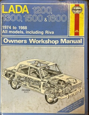 Lada Limousinen 1974 - 86 u.a. Riva, Haynes Werkstatthandbuch Nr.413