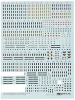 Tamiya ModellbauzubehöR 1:35 Wwii Deutsche Abzeichen Grau 300012641