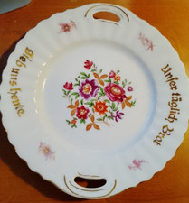 German Plate Deutshland unfer  täglich Brot