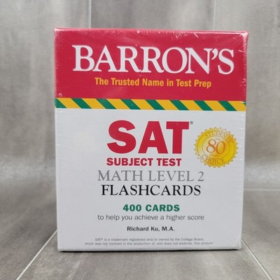 Barron's SAT Flashcards 400 Math Level 2