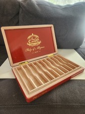 Perez Carillo Pledge Of Allegiance 2026 Limited Empty Wooden Cigar Box 12x7x1