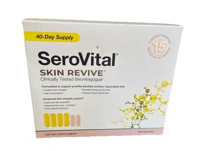 SeroVital Skin Revive, 240-count 40 Days, Reduces Fine Lines and Wrinkles