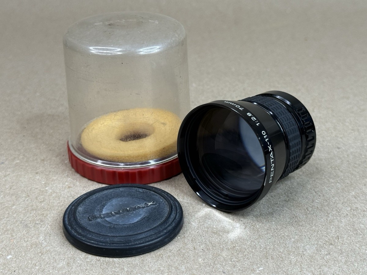 Pentax-110 70mm 2.8 Lens W/ Bubble Case | eBay