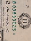 $1 FRN 2013 Filled In Star Error. 99/70% Very Rare. — photo 1