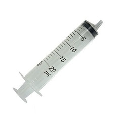 20ml/cc Plastic Syringe Bearded Dragon Crested Gecko Reptile Lizard Snake bal...