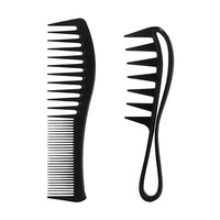 Haarkamm Set 2 StüCk Breiter Zahnkamm Stylingkamm FüR Frisuren Pflege