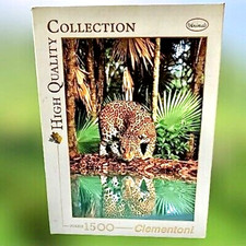 Clementoni Jigsaw Puzzle LEOPARD 1,500 pieces High Quality Collection Animals