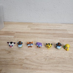Lot of 7 Moshi Monsters Moshlings Toy Figures