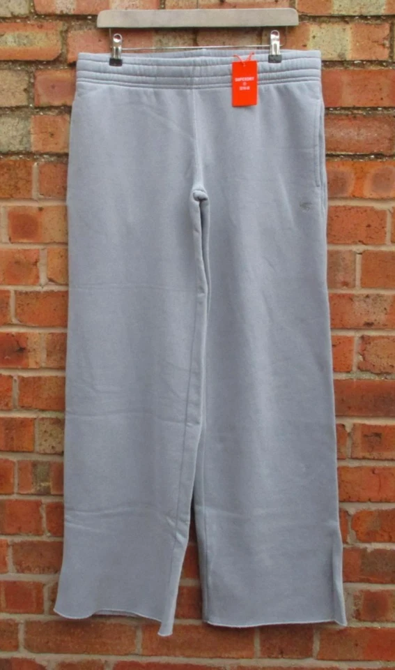 Ladies Superdry Vintage Wash Womens Straight Joggers Super Dry UK 10 34" Waist - Image 2 of 4