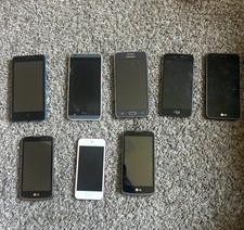 Lot Of 8 Cell Phones CUTS ON