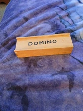 Domino Set In Wooden Box