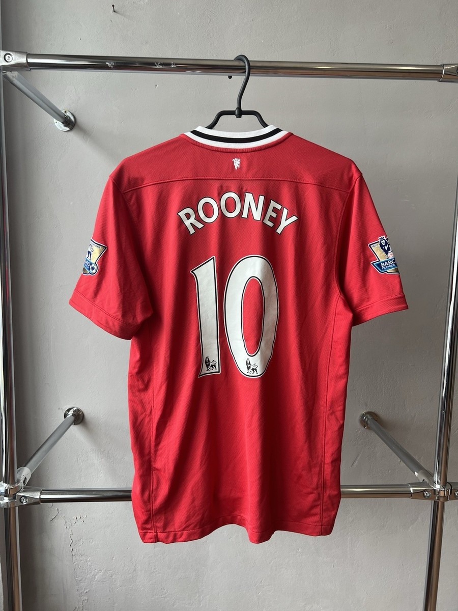 2010/11 MANCHESTER UNITED #10 ROONEY HOME FOOTBALL SHIRT SOCCER