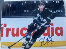 Signed Nick Bjugstad Utah Hockey Club Autographed 8x10 Photo Inaugural Season