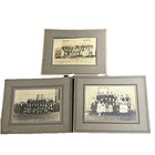 Antique School Class Group Photographs c1915–1925 Mounted Photo Lot of 3