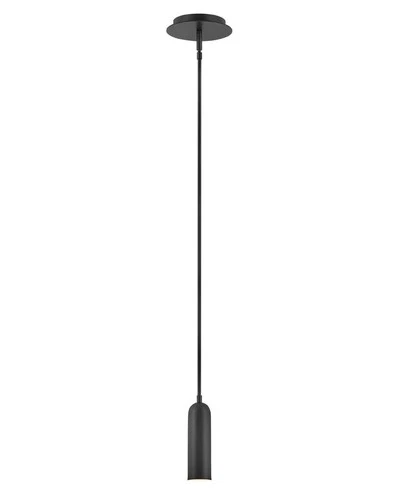Hinkley Lighting 32377 Dax 2"W LED Mini Pendant - Black - Picture 1 of 3