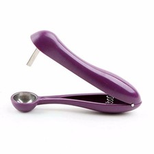 Cherry Olive Pitter Stoner Stone Pit Seed Remover Easy Squeeze Grip New Gift