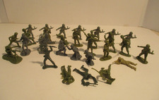30 Miscelaneous 50-55mm Lot of Plastic Soldiers
