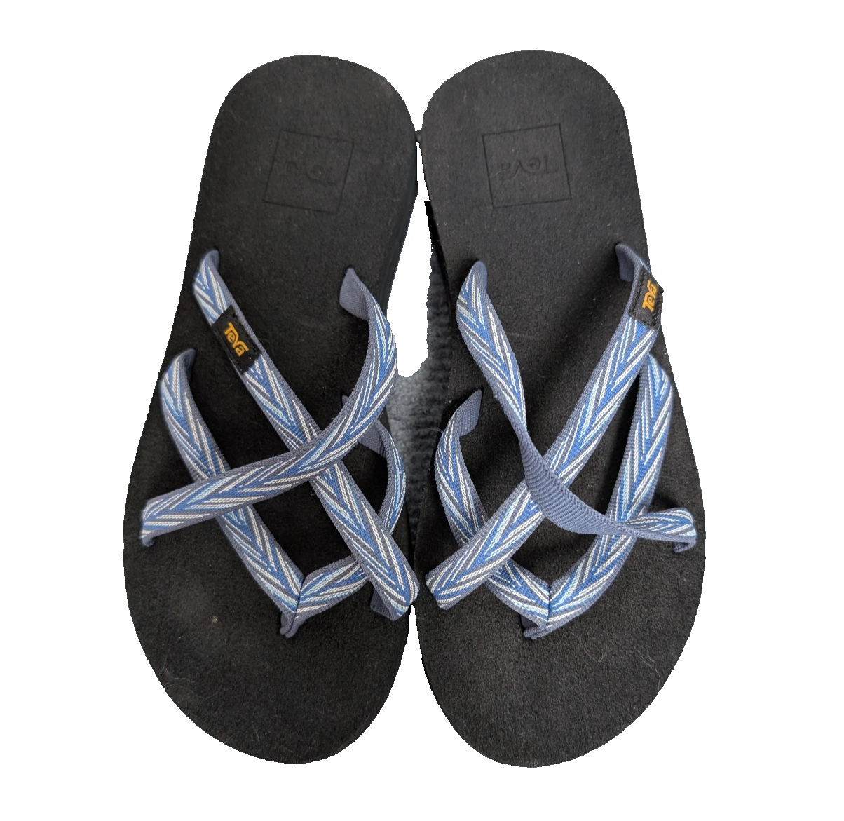 Teva Olowahu Sandals Women 6 Strappy Flip Flop Beach Coastal Outdoors Lightweigt