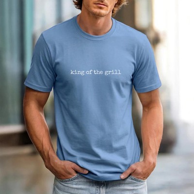 King of the Grill BBQ Master Dad Funny Gildan Tee