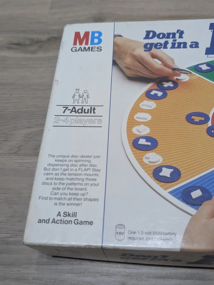 Dont Get in a Flap 1981 Vintage Motorised Board Game MB Games. Vintage - Image 2 of 4