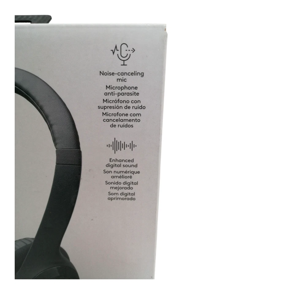 Logitech H390 Wired Headset Noise Cancelling Mic USB-A Works With Chromebook - Image 3 of 4