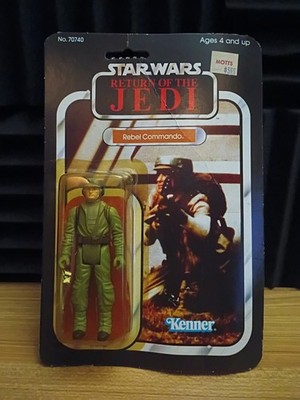 Star Wars ROTJ Rebel Commando 1983 Action Figure NIB Kenner