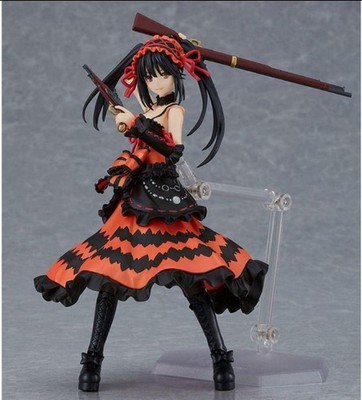 Figma Date A Live III Kurumi Tokisaki bemalte Actionfigur neu versiegelt