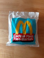 NEW 2022 McDonald's Adult Happy Meal Cactus Buddy Plant Flea Market Sealed Toy